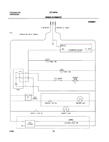 10 - Wiring Schematic parts for Frigidaire Refrigerator FRT18P5AQ3 from AppliancePartsPros.com