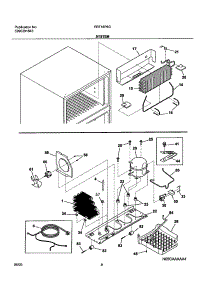 09 - System parts for Frigidaire Refrigerator FRT18P6CQ0 from AppliancePartsPros.com