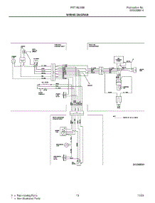 13 - Wiring Diagram parts for Frigidaire Refrigerator FRT18LN5BW3 from AppliancePartsPros.com