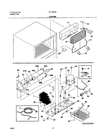 09 - System parts for Frigidaire Refrigerator FRT18P5AW4 from AppliancePartsPros.com