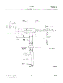 11 - Wiring Diagram parts for Frigidaire Refrigerator FRT18S6AQ2 from AppliancePartsPros.com