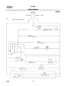 10 - Wiring Schematic parts for Frigidaire Refrigerator FRT18S6AW1 from AppliancePartsPros.com