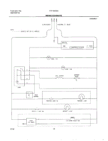 10 - Wiring Schematic parts for Frigidaire Refrigerator FRT18KS5AQ2 from AppliancePartsPros.com