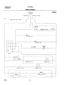 10 - Wiring Schematic parts for Frigidaire Refrigerator FRT18H6CSK0 from AppliancePartsPros.com