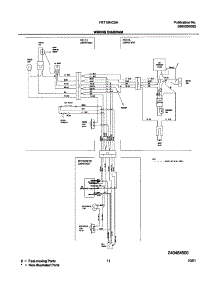 11 - Wiring Diagram parts for Frigidaire Refrigerator FRT18HC5AQ0 from AppliancePartsPros.com