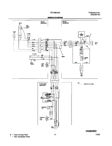 11 - Wiring Diagram parts for Frigidaire Refrigerator FRT18GS6AQ2 from AppliancePartsPros.com