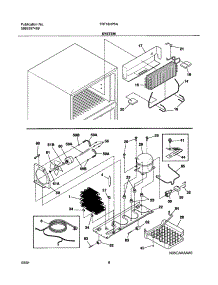 09 - System parts for Frigidaire Refrigerator FRT18HP5AW0 from AppliancePartsPros.com