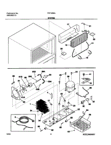09 - System parts for Frigidaire Refrigerator FRT18S6AQ6 from AppliancePartsPros.com