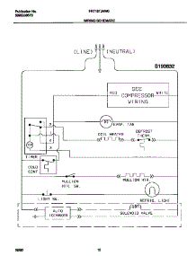 06 - Wiring Diagram parts for Frigidaire Refrigerator FRT18TJHW0 from AppliancePartsPros.com