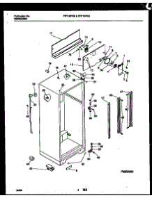 03 - Cabinet Parts parts for Frigidaire Refrigerator FRT18PZBW0 from AppliancePartsPros.com