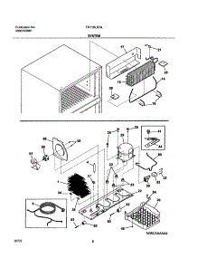 09 - System parts for Frigidaire Refrigerator FRT18LR7AQA from AppliancePartsPros.com