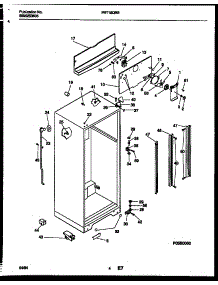 03 - Cabinet Parts parts for Frigidaire Refrigerator FRT18QRBW0 from AppliancePartsPros.com