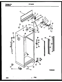03 - Cabinet Parts parts for Frigidaire Refrigerator FRT18QRBW1 from AppliancePartsPros.com