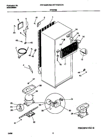 05 - System parts for Frigidaire Refrigerator FRT18QRCW4 from AppliancePartsPros.com