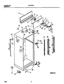 03 - Cabinet, Fan Assembly parts for Frigidaire Refrigerator FRT18TRBD1 from AppliancePartsPros.com