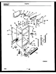 03 - Cabinet Parts parts for Frigidaire Refrigerator FRT20PHAW0 from AppliancePartsPros.com
