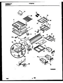 05 - Shelves And Supports parts for Frigidaire Refrigerator FRT20PRAD0 from AppliancePartsPros.com