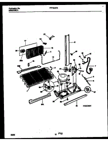07 - System And Automatic Defrost Parts parts for Frigidaire Refrigerator FRT20JRAW0 from AppliancePartsPros.com