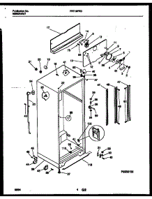 03 - Cabinet Parts parts for Frigidaire Refrigerator FRT19PRBD0 from AppliancePartsPros.com