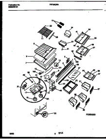 05 - Shelves And Supports parts for Frigidaire Refrigerator FRT20QRAD0 from AppliancePartsPros.com