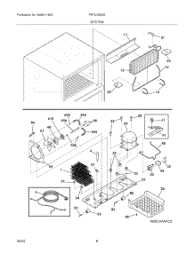 09 - System parts for Frigidaire Refrigerator FRT21BSDSB0 from AppliancePartsPros.com