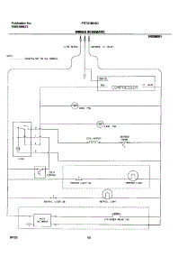 10 - Wiring Schematic parts for Frigidaire Refrigerator FRT21BH8CK0 from AppliancePartsPros.com