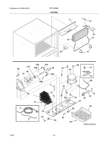 09 - System parts for Frigidaire Refrigerator FRT21BW8DB0 from AppliancePartsPros.com