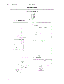 14 - Wiring Schematic parts for Frigidaire Refrigerator FRT21BW8DB0 from AppliancePartsPros.com