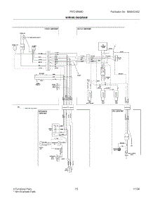 15 - Wiring Diagram parts for Frigidaire Refrigerator FRT21BW8DB0 from AppliancePartsPros.com