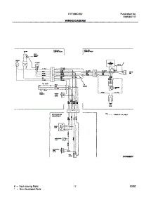 11 - Wiring Diagram parts for Frigidaire Refrigerator FRT18KC3BW2 from AppliancePartsPros.com