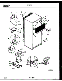07 - System And Automatic Defrost Parts parts for Frigidaire Refrigerator FRT19PRBW1 from AppliancePartsPros.com