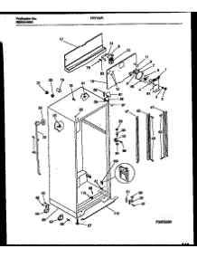 03 - Cabinet Parts parts for Frigidaire Refrigerator FRT18JRAD1 from AppliancePartsPros.com