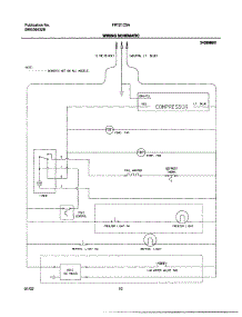 10 - Wiring Schematic parts for Frigidaire Refrigerator FRT21C5AW3 from AppliancePartsPros.com