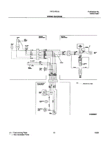 13 - Wiring Diagram parts for Frigidaire Refrigerator FRT21FD3AQ5 from AppliancePartsPros.com