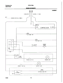12 - Wiring Schematic parts for Frigidaire Refrigerator FRT21FR6AB4 from AppliancePartsPros.com