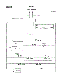 12 - Wiring Schematic parts for Frigidaire Refrigerator FRT21FS5AQ2 from AppliancePartsPros.com