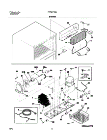 09 - System parts for Frigidaire Refrigerator FRT21FD3AT5 from AppliancePartsPros.com