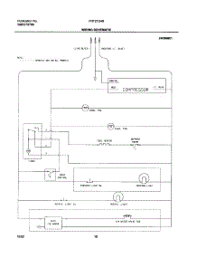 10 - Wiring Schematic parts for Frigidaire Refrigerator FRT21G4BW4 from AppliancePartsPros.com