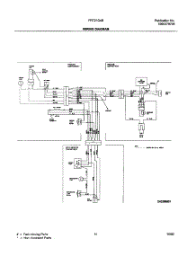 11 - Wiring Diagram parts for Frigidaire Refrigerator FRT21G4BW4 from AppliancePartsPros.com