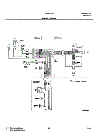 13 - Wiring Diagram parts for Frigidaire Refrigerator FRT21FG4CQ0 from AppliancePartsPros.com