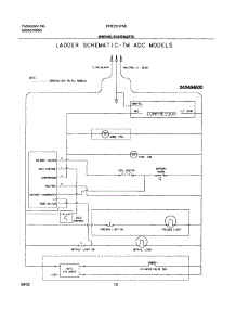 10 - Wiring Schematic parts for Frigidaire Refrigerator FRT21H7ASK0 from AppliancePartsPros.com