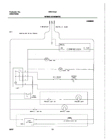 10 - Wiring Schematic parts for Frigidaire Refrigerator FRT21C5AW4 from AppliancePartsPros.com