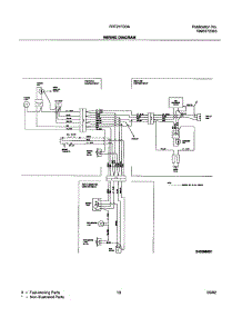 13 - Wiring Diagram parts for Frigidaire Refrigerator FRT21FD3AQ4 from AppliancePartsPros.com
