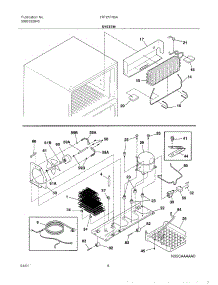 09 - System parts for Frigidaire Refrigerator FRT21FR6AB0 from AppliancePartsPros.com