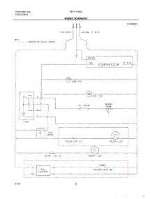 12 - Wiring Schematic parts for Frigidaire Refrigerator FRT21FR6AB0 from AppliancePartsPros.com