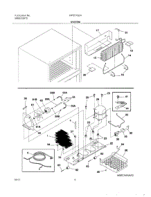09 - System parts for Frigidaire Refrigerator FRT21FS5AW1 from AppliancePartsPros.com