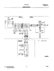 11 - Wiring Diagram parts for Frigidaire Refrigerator FRT21G4BW0 from AppliancePartsPros.com