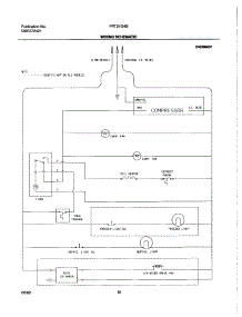 10 - Wiring Schematic parts for Frigidaire Refrigerator FRT21G4BW3 from AppliancePartsPros.com