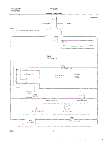 10 - Wiring Schematic parts for Frigidaire Refrigerator FRT21G3AW1 from AppliancePartsPros.com