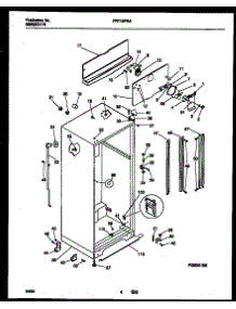 03 - Cabinet Parts parts for Frigidaire Refrigerator FRT18PRAD1 from AppliancePartsPros.com